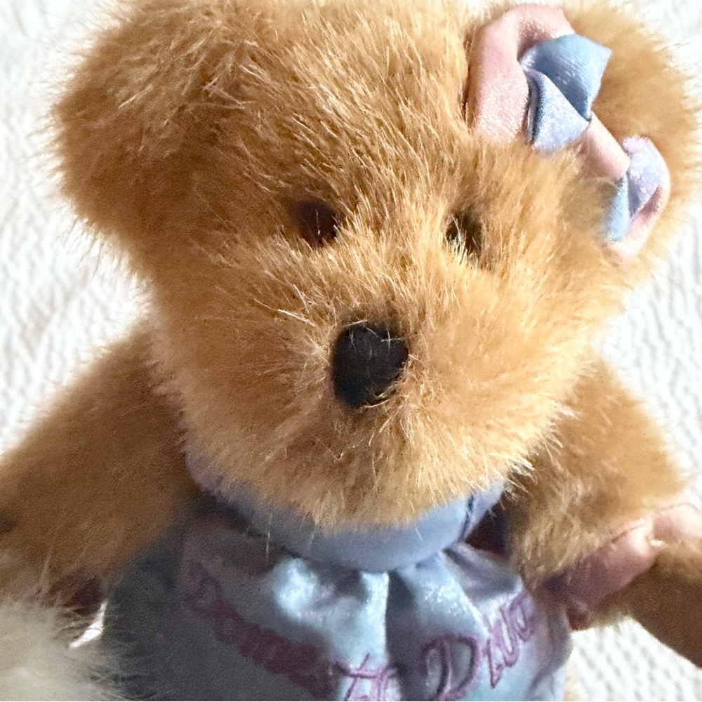 Vintage Retired Boyds Bear Dustina Do It All Domestic Diva Bear The Head Bean - Picture 3 of 6